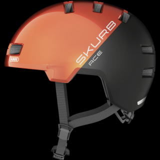 ABUS Skurb ACE, ABS, goldfish orange, 55-59 cm
