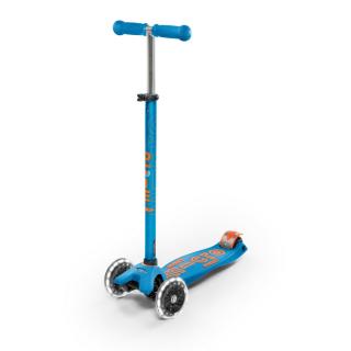 Maxi Micro Deluxe LED roller, karibkék-narancs