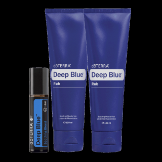 doTERRA Deep Blue kit - csomag