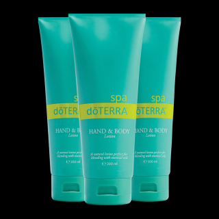 doTERRA SPA - kéz  testápoló krém 3×200ml