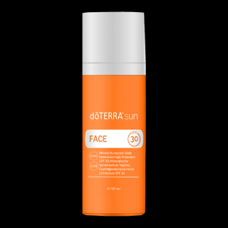 doTERRA sun mindennapos ásványi fényvédő és hidratálókrém arcra 50ml