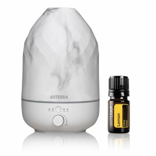 doTERRA Volo marble aroma diffúzor, Illóolaj párologtató + ajándék illóolaj