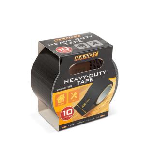 Általános ragasztószalag - textil szállal - fekete - 10 m x 48 mm 11081A HANDY