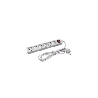 Anco 6-os asztali hálózati elosztó kapcsolóval 1,4m H05VV-F 3x1,0mm2 321156