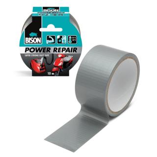 BISON Power Repair szöveterősített ragasztószalag - szürke - 10 m B12507 BISON