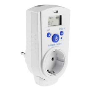 Dugaszolható termosztát, Digitális, 3500W, 5-30°C ST-35D