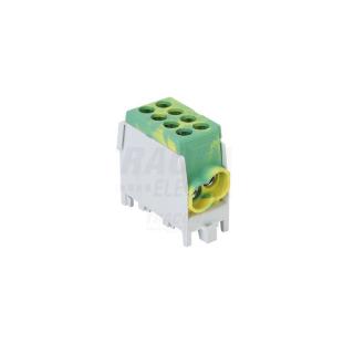Főáramköri leágazó kapocs, sínre szerelhető, zöld/sárga FLECU-25-16-2ZS Tracon