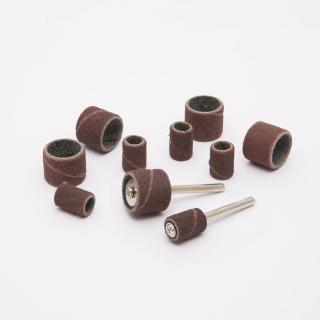 Hengeres csiszolószett 12 db / bliszter 10125-03