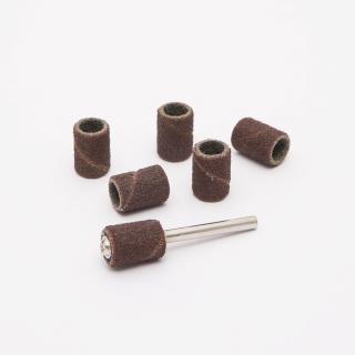 Hengeres csiszolószett 7 db / bliszter 10125-09
