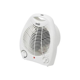 Home FK 1 hordozható elektromos ventilátoros fűtőtest, 1000W/2000W, fehér FK 1