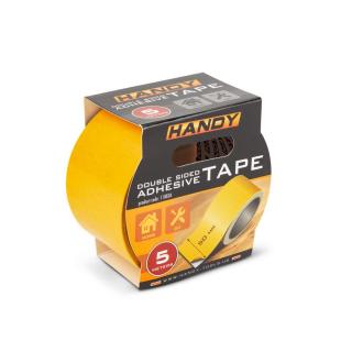 Kétoldalas ragasztószalag - 5 m x 50 mm - fehér 11083A HANDY