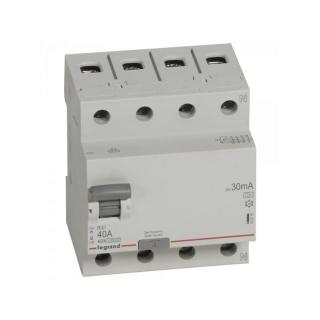 LEGRAND RX3 áram-védőkapcsoló 4P 40A 30mA A-type 402075 Fi-relé