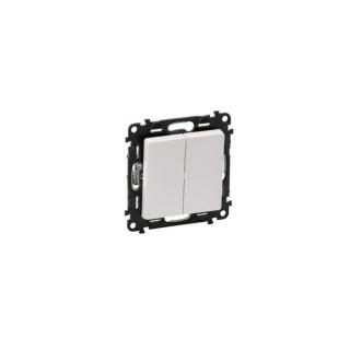 Legrand Valena Life 106+6 kettős váltóérintkezős nyomókapcsoló fehér 752118