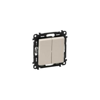 Legrand Valena Life 106+6 kettős váltókapcsoló elefántcsont 752208