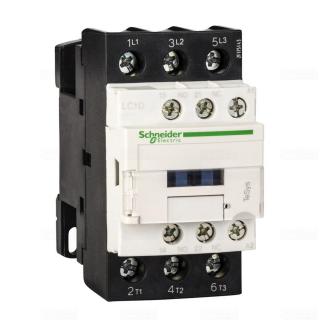 Mágneskapcsoló Schneider TeSys K 3P 4kW/9A (400V, AC3) 24V AC 1 záró, 1nyitó LC1D09B7