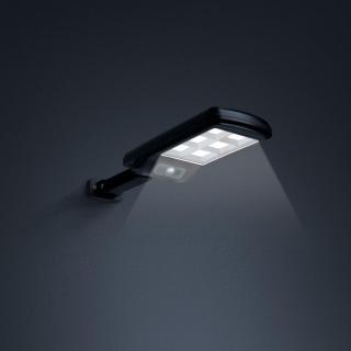 Mozgásérzékelős szolár reflektor - fali - 6 LED 55290