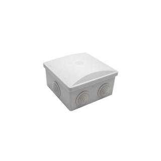 Pawbol S-BOX 036 falon kívüli műanyag kötődoboz gumi bevezetővel 80x80x40mm IP44