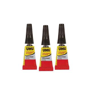 Pillanatragasztó - 3 x 1 g U45420 UHU