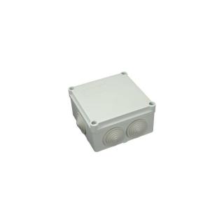 S-BOX 106 falon kívüli műanyag kötődoboz gumi bevezetővel 100x100x50mm IP65 PAWBOL