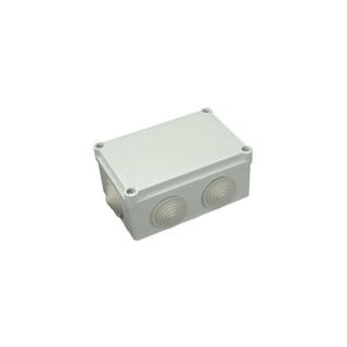 S-BOX 206 falon kívüli műanyag kötődoboz gumi bevezetővel 120x80x50mm IP65 PAWBOL