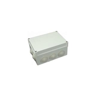 S-BOX 306 falon kívüli műanyag kötődoboz gumi bevezetővel 150x110x70 mm IP65 PAWBOL