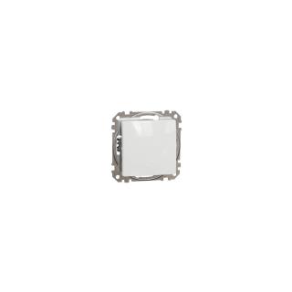 SEDNA DESIGN Keresztkapcsoló, rugós bekötés, 10AX, (107), fehér SDD111107
