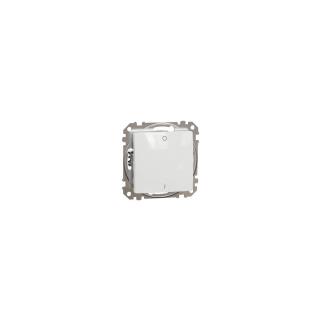 SEDNA DESIGN Kétpólusú kapcsoló, rugós bekötés, 10AX, (102), fehér SDD111102
