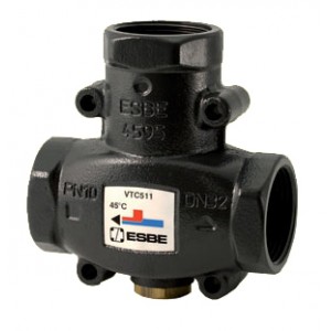 ESBE VTC511 DN32 70°C Termosztatikus szelep, belsõ menetes 5/4"