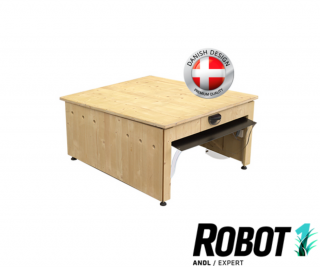 Infinity Home robotfűnyíró ház automata kapuval