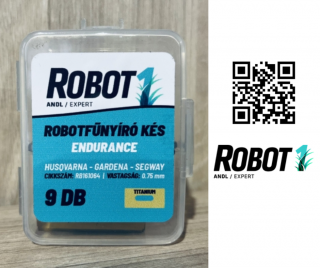 robotfűnyíró kés szett (9 db) Acél