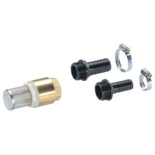 szívóoldali szűrő visszafolyásgátlóval 19 mm (3/4&quot;) vagy 25 mm (1&quot;)
