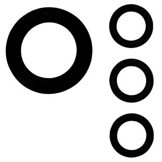 tömítőkészlet 1&quot;-os csapelemhez