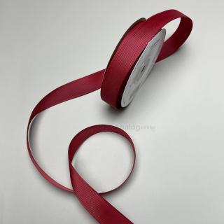 Bordó ripsz szalag - 20 mm