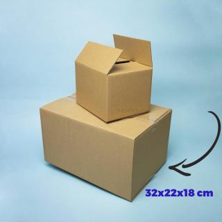 Doboz csomagküldéshez - 32x22x18 cm