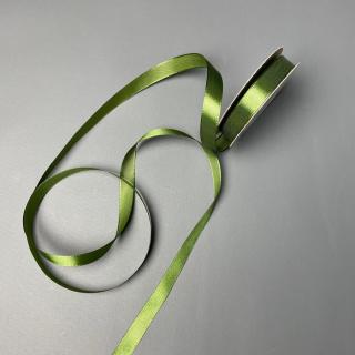 Zöld szatén szalag - 12 mm