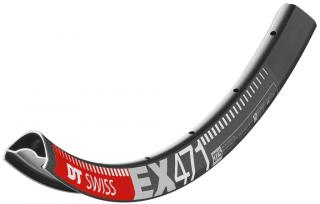 Abroncs DT Swiss EX 471 27.5  32h fekete 25mm