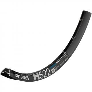 Abroncs DT Swiss H 522 27.5  32h fekete 25mm