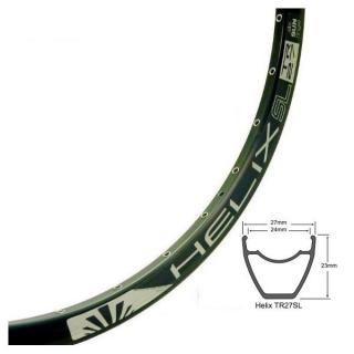 Abroncs SUNringlé Helix TR27 SL tubeless ready 27.5  32h fekete