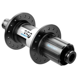 Agy DT Swiss 350 Hybrid hátsó disc CL boost 148/12mm 32h fekete HG acél ÚJ