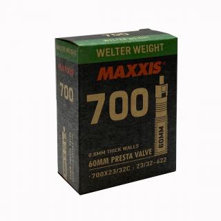 Belső Maxxis 700X23/32C WELTER WEIGHT Presta szelepes 60mm 96g