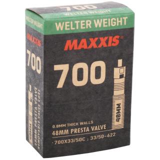 Belső Maxxis 700X33/50C WELTER WEIGHT Presta szelepes 48mm 128g