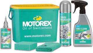 Kerékpártisztító kit Motorex vödörben BIKE CLEANING 2022