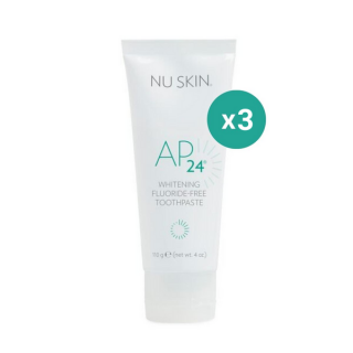3x Nu Skin Ap-24 Fluoridos Fehérítő Fogkrém
