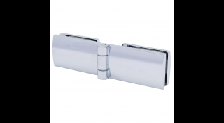 FLEX DUAL-60D Üveg-üveg zuhanypánt 180° - NEM RUGÓS