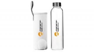 Forpro GLASS BOTTLE ÜVEG KULACS Fehér (500ml)