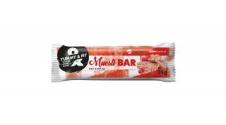 ForPro Muesli Bar - Piros gyümölcs íz  (24 x 25g)