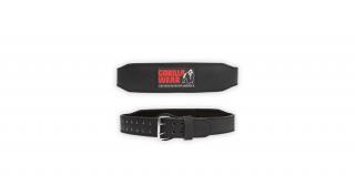 Gorilla Wear 4" Padded Leather Lifting Belt (fekete/piros)