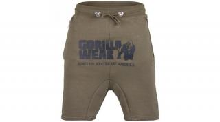 Gorilla Wear Alabama Drop Crotch Shorts (army zöld)