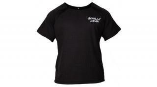Gorilla Wear Augustine Old School Work Out Top (fekete)