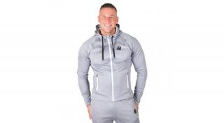 Gorilla Wear Bridgeport Zipped Hoodie (ezüst)